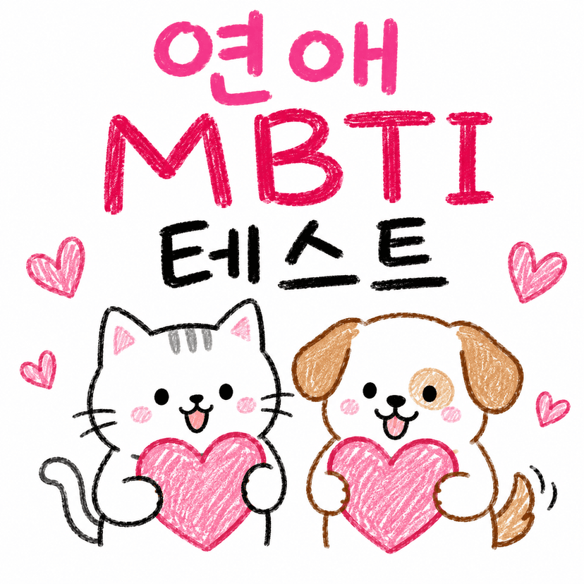 연애 MBTI 테스트 대표 이미지