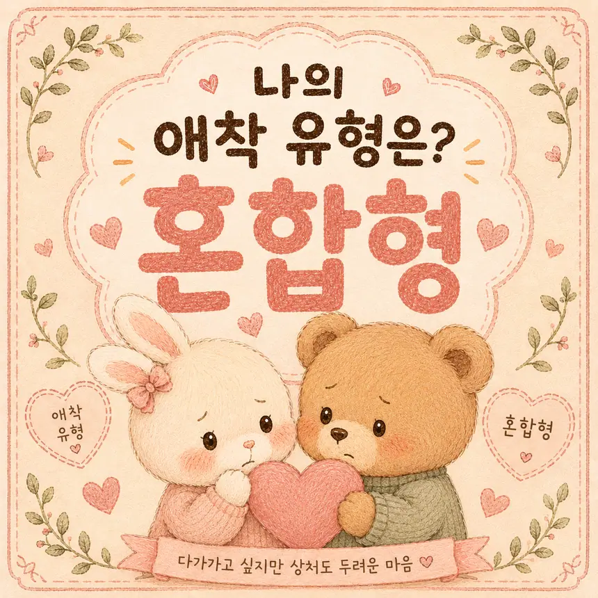 혼합형 애착 결과 대표 이미지