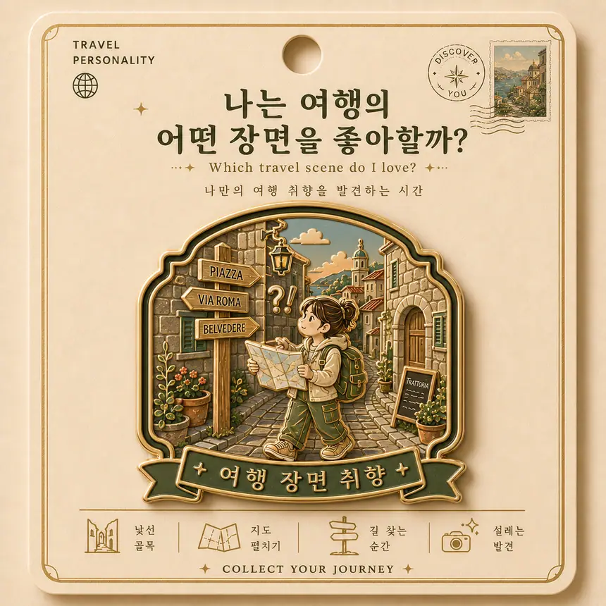 나의 여행 자아 찾기 테스트 대표 이미지